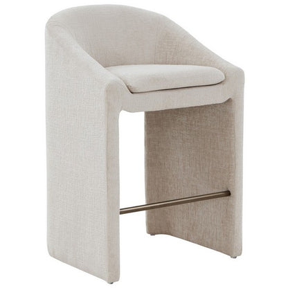 Caserta Chenille Bar Stool