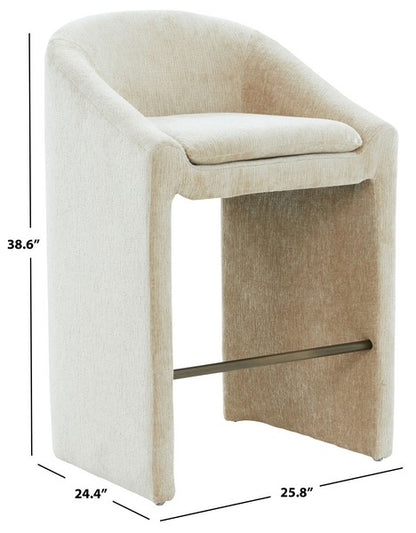 Padova Chenille Bar Stool