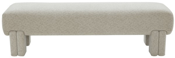 Gianico Chenille Fabric Bench