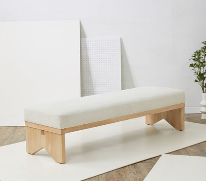 Alaimo Ashwood Leg Bench