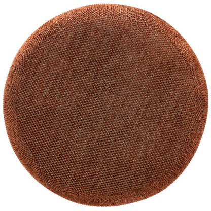 Peretola Round Channel Tufted Ottoman