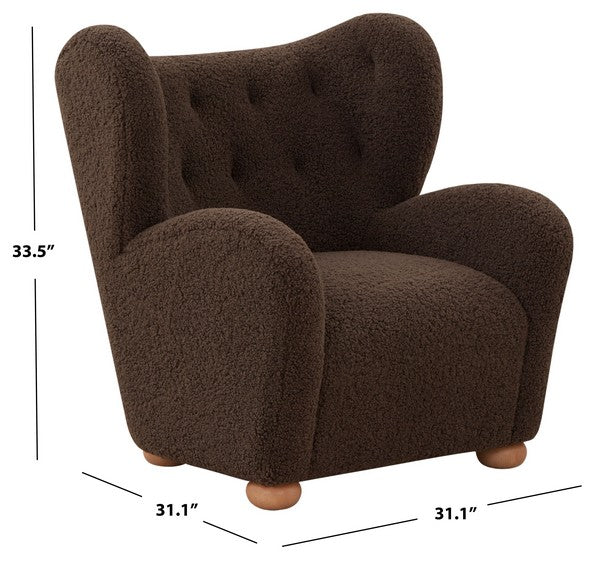 Ossimo Wingback Accent Chair