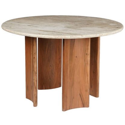 Strettura 47 in. Acacia Wood Dining Table