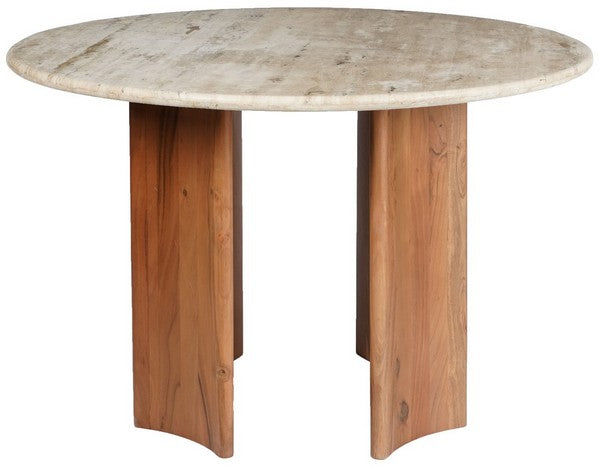 Strettura 47 in. Acacia Wood Dining Table