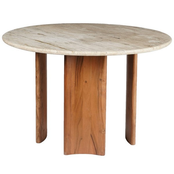 Strettura 47 in. Acacia Wood Dining Table