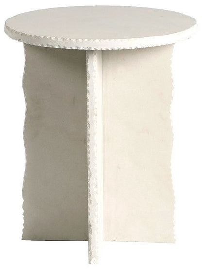 Molgora 21 in. Mint Sandstone Accent Table