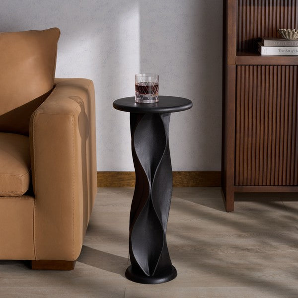 Equense 27 in. Metal Accent Table