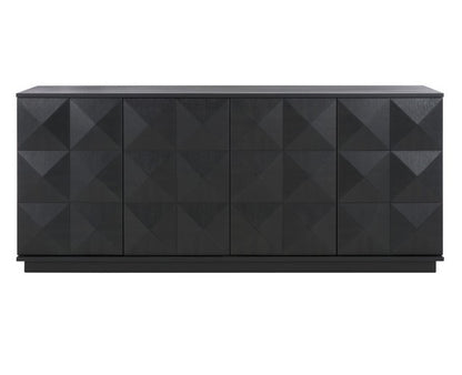 Moiariello 63 in. Oak Veneer Sideboard
