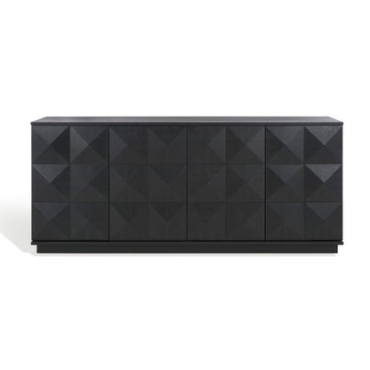 Moiariello 63 in. Oak Veneer Sideboard