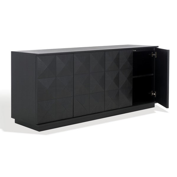 Moiariello 63 in. Oak Veneer Sideboard