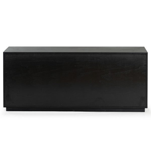 Tiglio 63 in. Oak Veneer Dresser - Black