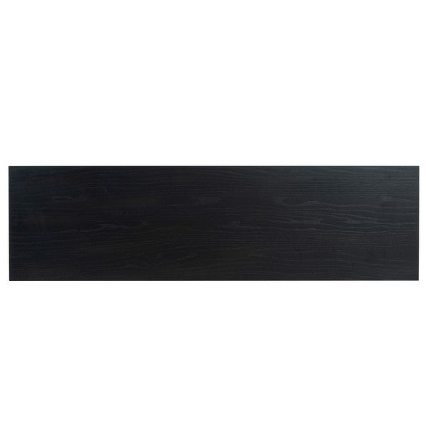 Tiglio 63 in. Oak Veneer Dresser - Black