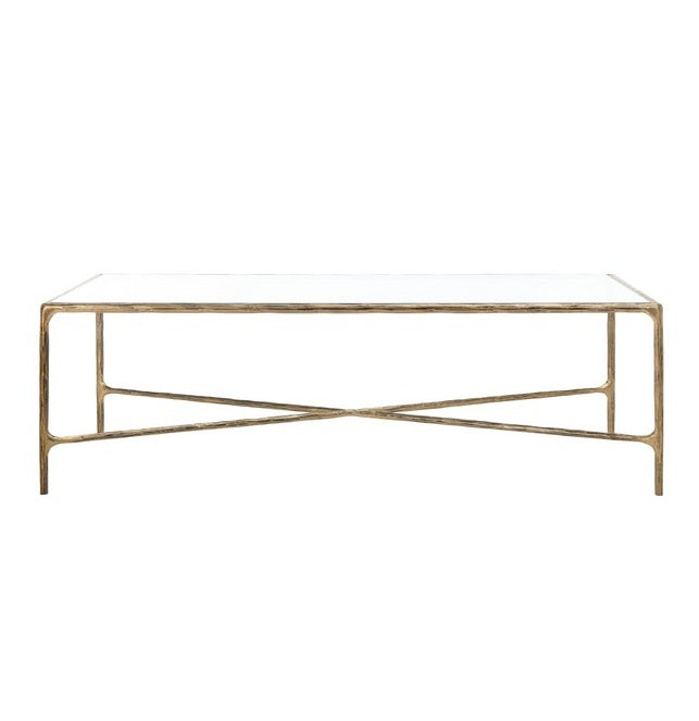 Torinese 48 in. Glass Top Coffee Table