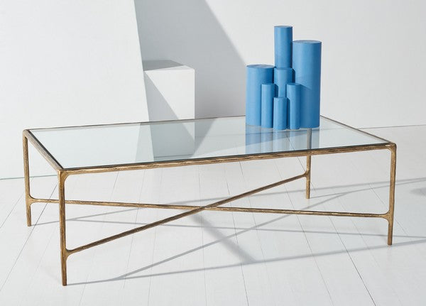 Torinese 48 in. Glass Top Coffee Table