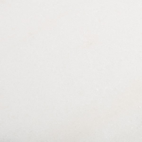 Sciliar 24 in. White Marble Top Accent Table