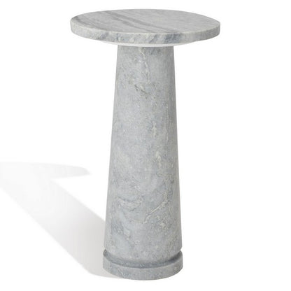 Mirteto 18 in. Marble Accent Table