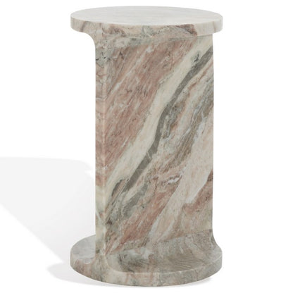 Sassari 20 in. Marble Accent Table