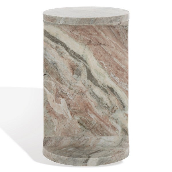 Sassari 20 in. Marble Accent Table