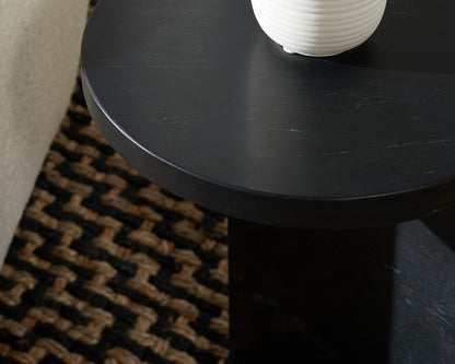 Bassa 20 in. Marble Accent Table