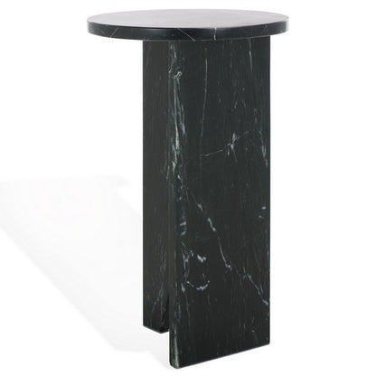 Imperia 20 in. Marble Accent Table