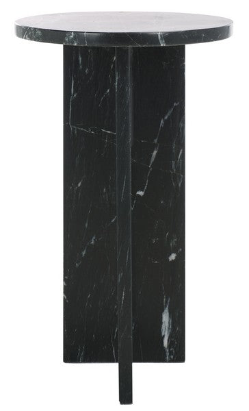 Imperia 20 in. Marble Accent Table