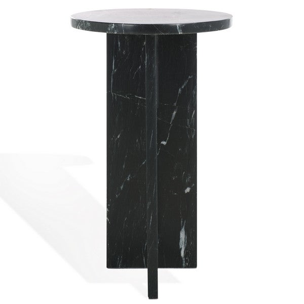 Imperia 20 in. Marble Accent Table