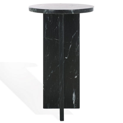 Imperia 20 in. Marble Accent Table