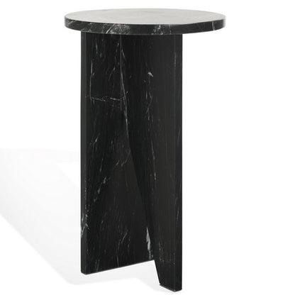 Imperia 20 in. Marble Accent Table