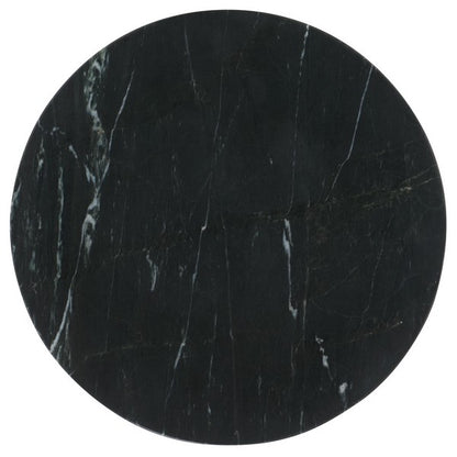 Imperia 20 in. Marble Accent Table