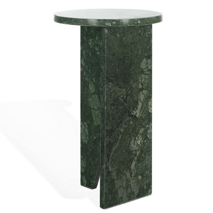 Roero 20 in. Marble Accent Table - Green