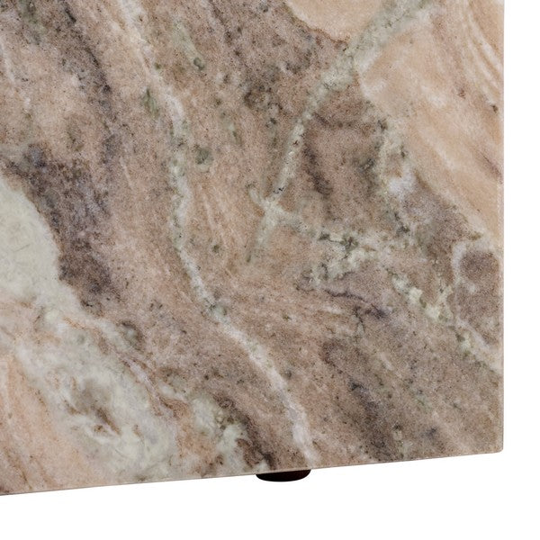 Alfieri 20 in. Triangle Marble Accent Table
