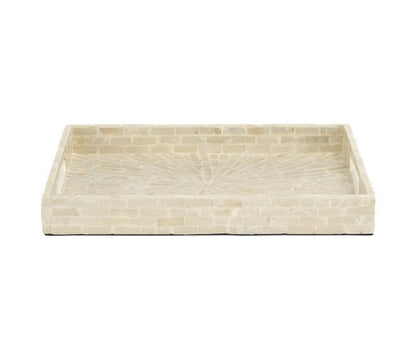 Panza Rectangle Capiz Tray