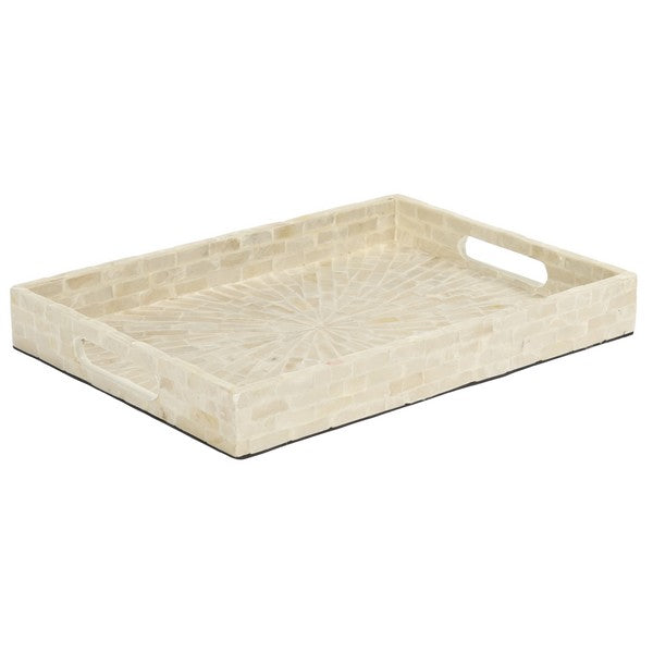 Panza Rectangle Capiz Tray