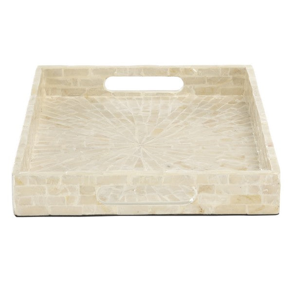 Panza Rectangle Capiz Tray