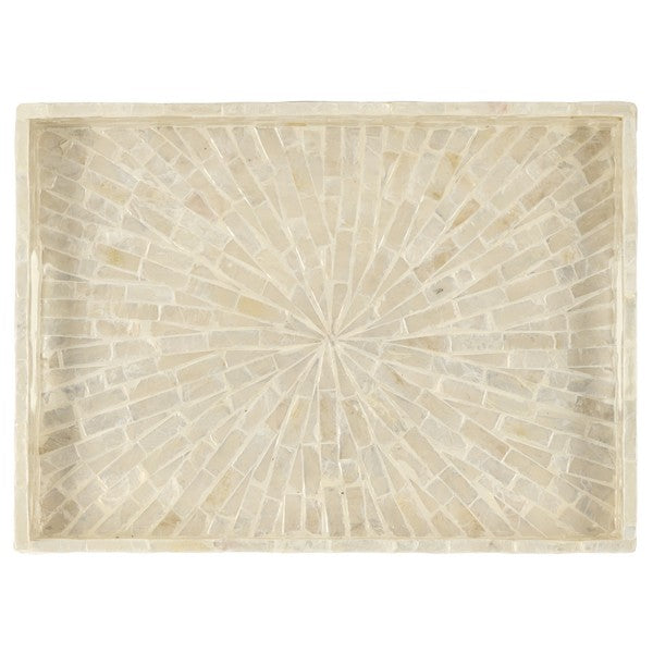 Panza Rectangle Capiz Tray