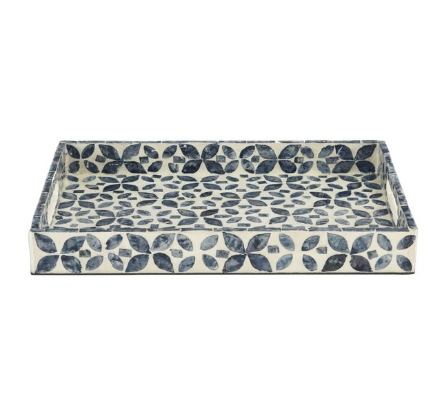 Pelago Rectangle Capiz Tray