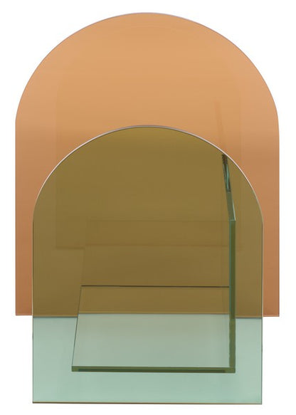 Sauro Tempered Glass Book Display