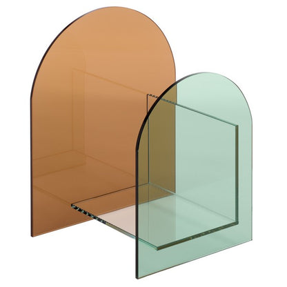 Sauro Tempered Glass Book Display