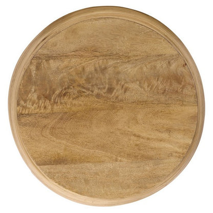 Saiano 18 in. Mango Wood Accent Table