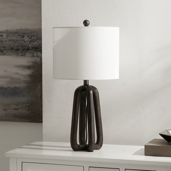 Giacinto Black Resin Table Lamp