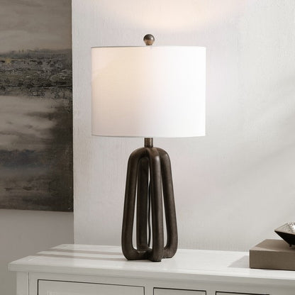 Giacinto Black Resin Table Lamp