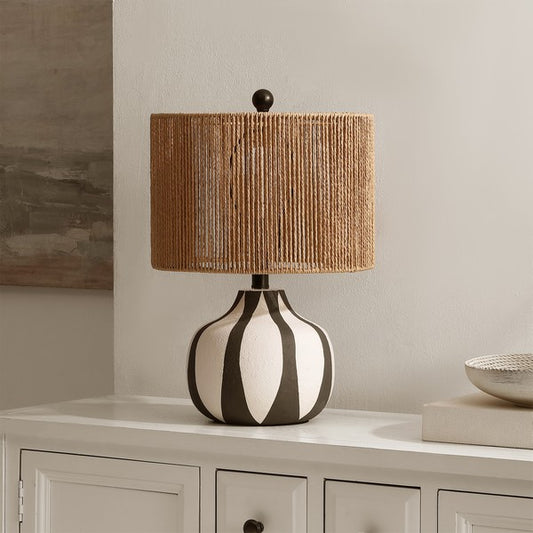 Sarmato 20 in. Ceramic Table Lamp