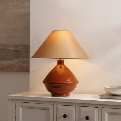 Baone Brown Ceramic Table Lamp