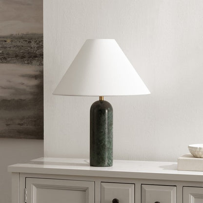 Bocconi Green Marble Table Lamp