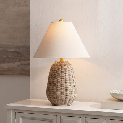 Catanzaro Rattan Table Lamp