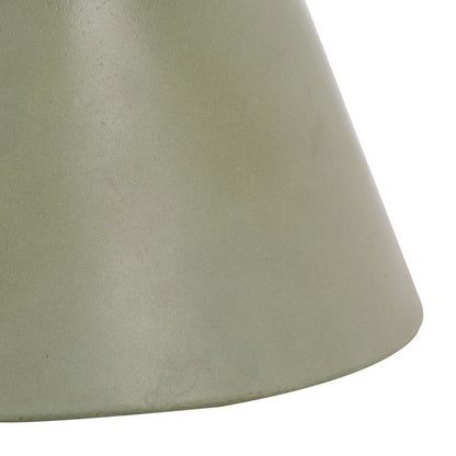 Genzano 18 in. Concrete Outdoor Accent Table - Sage