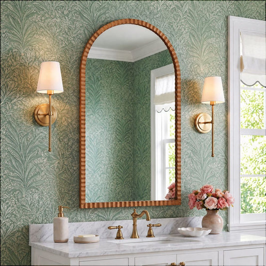 Barone 40 in. Arched Mirror