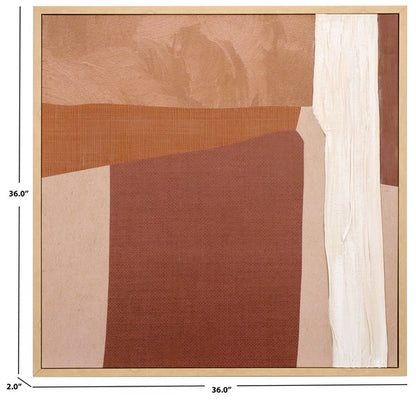 Dune Layers Abstract 36 in. Wall Art