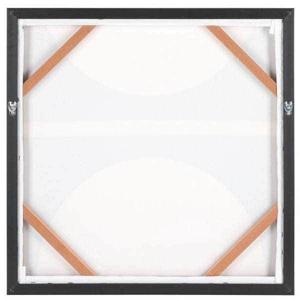 Blue Grey Geometry 24 in. Wall Art