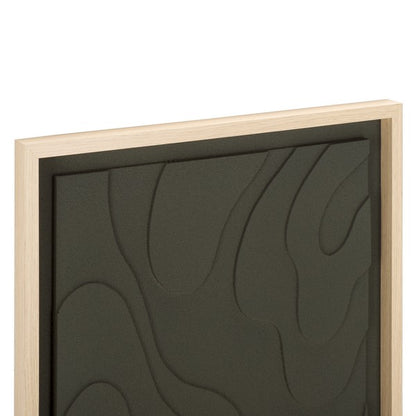 Ripples of Nature Abstract 36 in. Wall Art